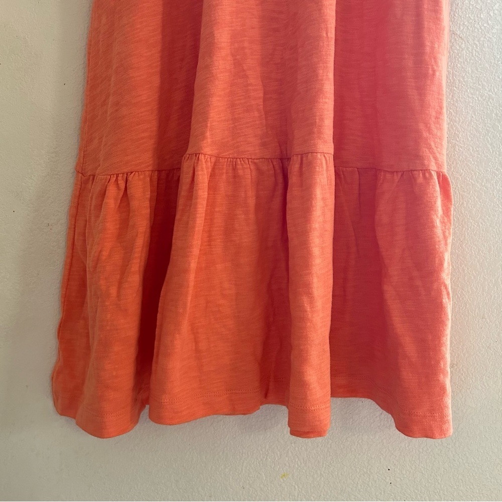 Loft | Flutter Sleeve Ruffle Hem Midi Dress - Picture 4 of 12